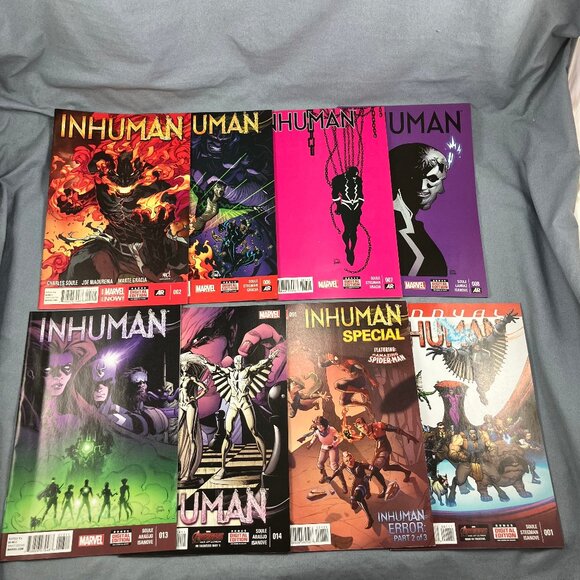 All New Inhumans #1+ Marvel Comic Books Lot Asst 15 Issues Inhuman #2+ - Picture 3 of 3